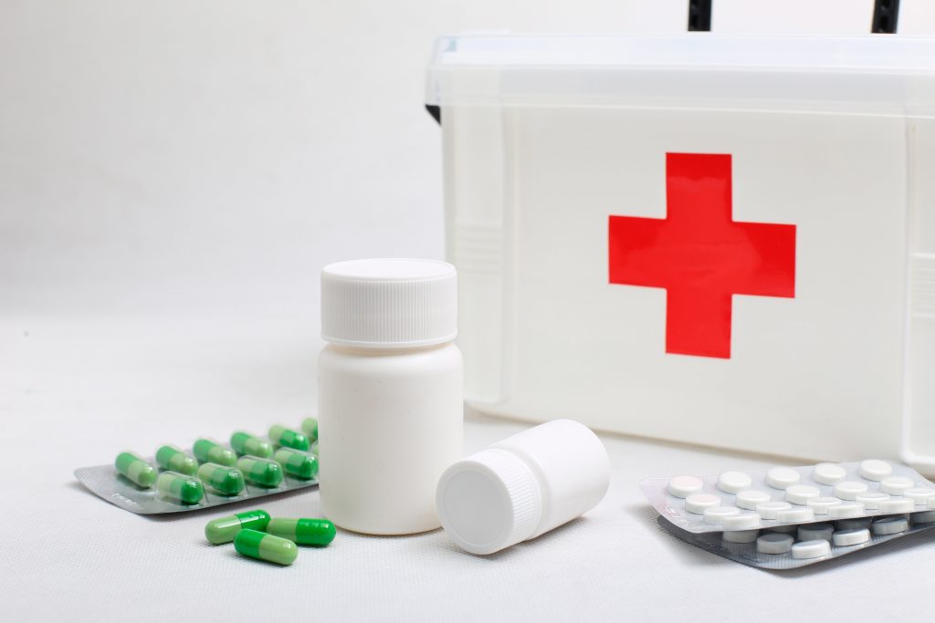 Medicamentos básicos para botiquín 